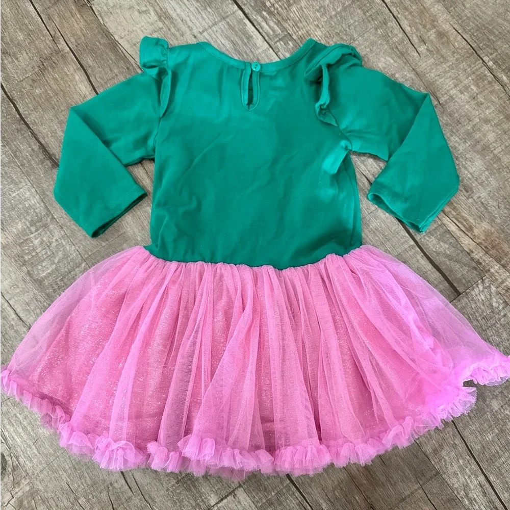 Counting Daisies Toddler Holiday‎ “Santa’s Favorite” Tutu Set – Size 2T